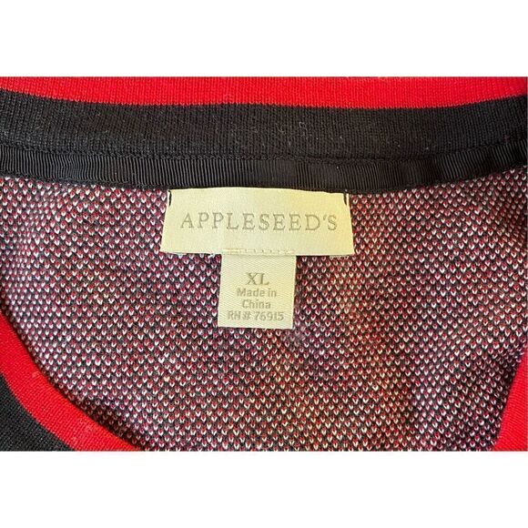 Appleseeds Plaid Pullover Sweater Sz - Picture 10 of 13